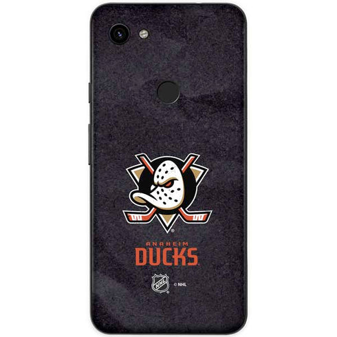 NHL Anaheim Ducks Distressed Google Pixel 3a XL Skin